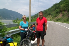 3 n (105) 24-5-12 L'incontro con una coppia di cicloviaggiatori inglesi